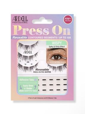 Ardell Press On Reusable Wispy Lash Segments